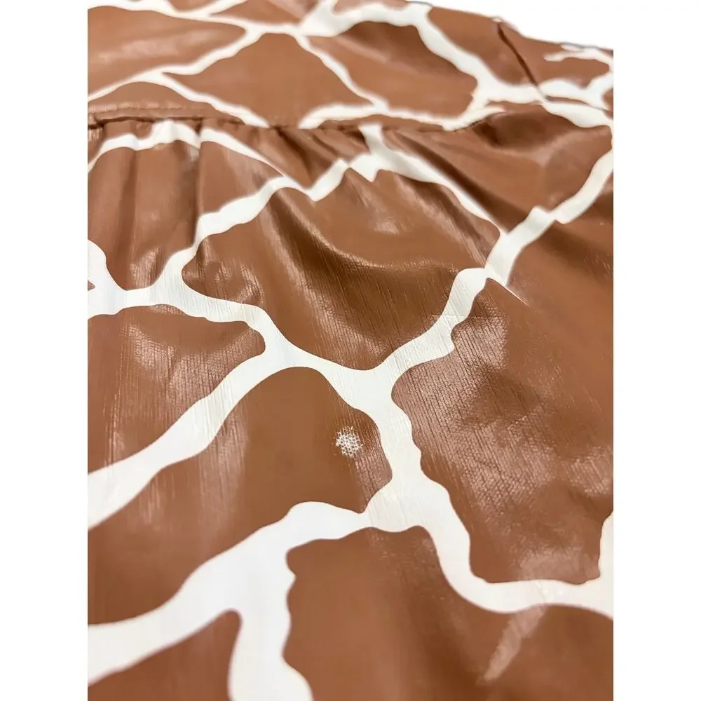Mud Pie "Wild Child" Giraffe Print Raincoat - 12-18 Months - Nostalgic Boutique - Picture 9 of 9